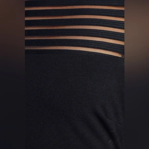 Lulu’s Perfect Mesh Black Bodycon Dress - Picture 7 of 7